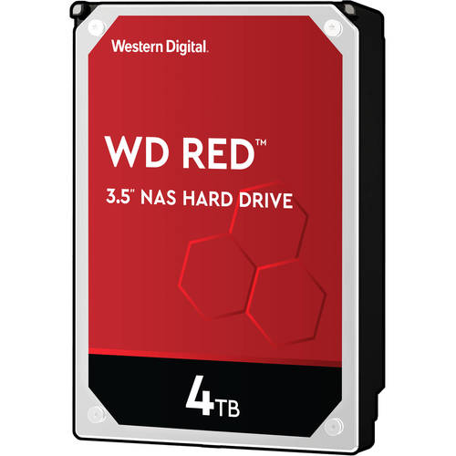 דיסק פנימי 3.5 4TB WD לשרת RED PLUS NAS