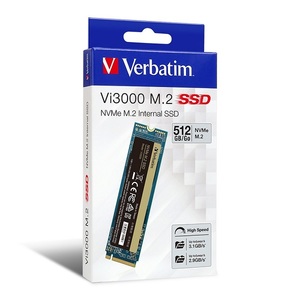 דיסק SSD NVME M.2 VERBATIM 512GB VI3000