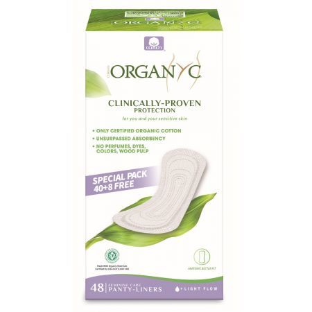 מגן תחתון באריזת תפזורת 48 יחידות Organ(y)c
