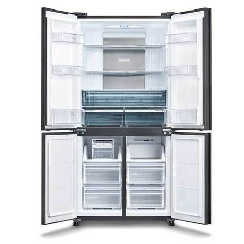 מקרר 4 דלתות 572 ליטר Sharp SJ-8950-BS כסוף שארפ