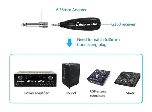 מיקרופון בלוטוס דש אלחוטי Freedom 6100C Lavalier Microphone