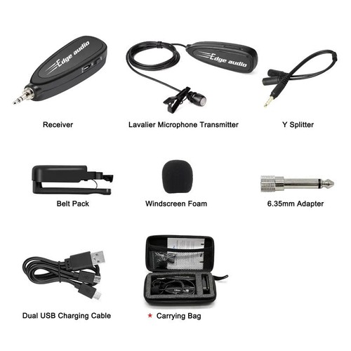 מיקרופון בלוטוס דש אלחוטי Freedom 6100C Lavalier Microphone