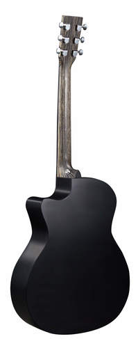 גיטרה אקוסטית שחורה מוגברת + נרתיק MARTIN GPC-X1E,HPL Black/Black CUTAWAY