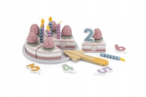 עוגת יום הולדת מעץ 26 חלקים (פולאר בי)
