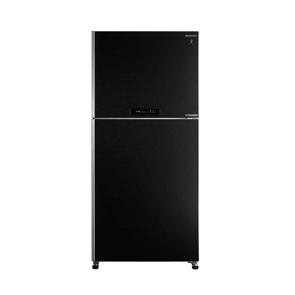 מקרר מקפיא עליון גימור שחור SHARP דגם SJ-PV69G