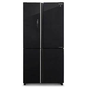 מקרר 4 דלתות 572 ליטר Sharp SJ-8960BK זכוכית שחור שארפ