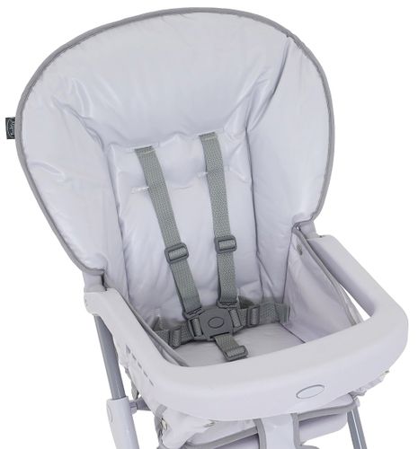 כסא אוכל גבוה עם מגש ניתן להסרה וריפוד קל לניקוי דינר טיים - ירוק