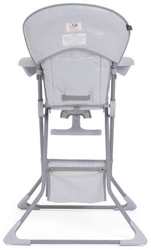 כסא אוכל גבוה עם מגש ניתן להסרה וריפוד קל לניקוי דינר טיים - ירוק