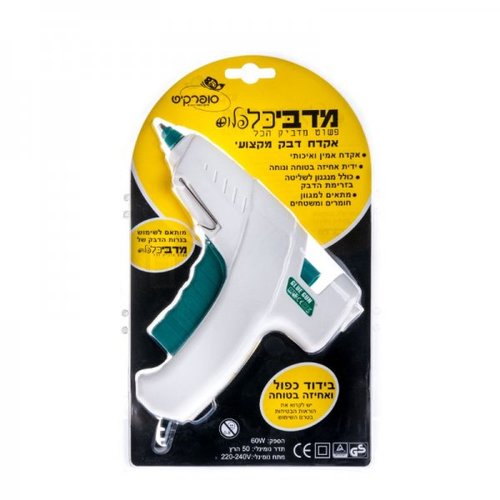 אקדח דבק חם 60 וואטשתפו את המוצר...מוצרים קשורים