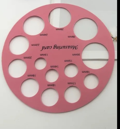 סרגל מדידה להתאמת קוטר חצוצרה