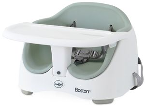 בוסטר אוכל מעוצב בוסטון עם מגש נשלף כפול - מנטה