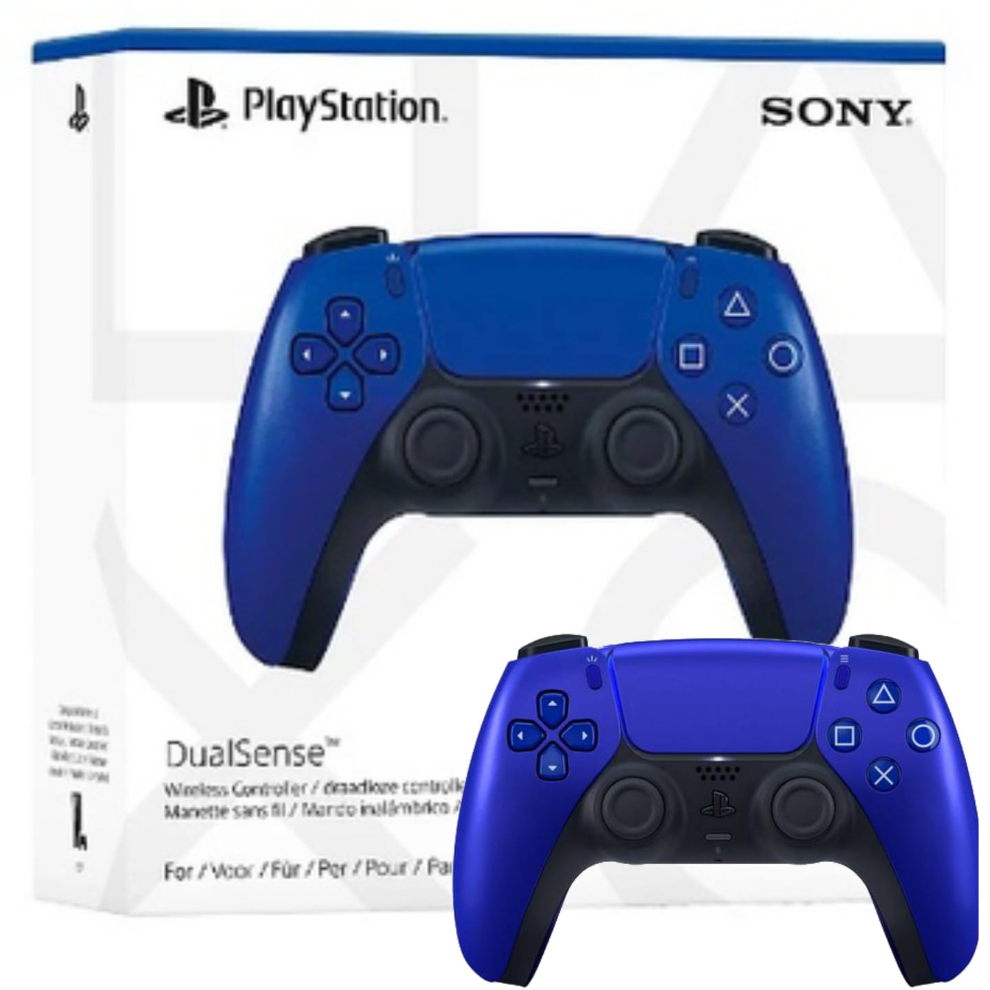 PS5 WIRELESS CONTROLLER DUALSENSE - COBALT BLUE