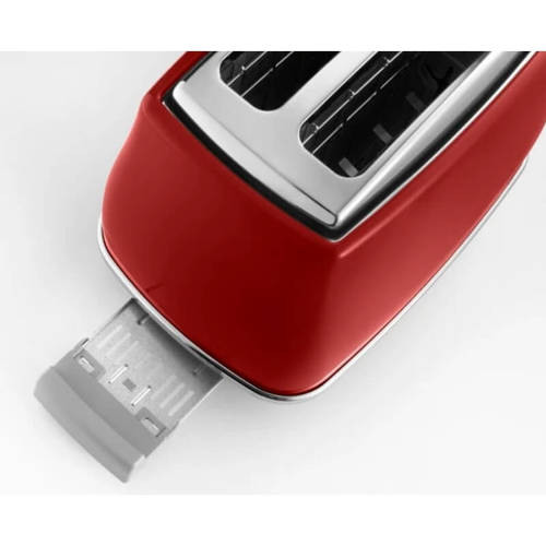 מצנם 2 פרוסות דגם CTOC2103.R DELONGHI בצבע אדום