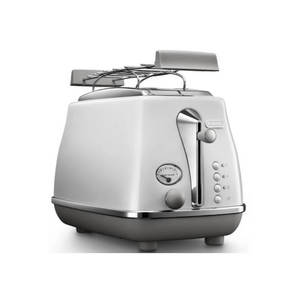 מצנם 2 פרוסות דגם CTOC2103.W DELONGHI בצבע לבן