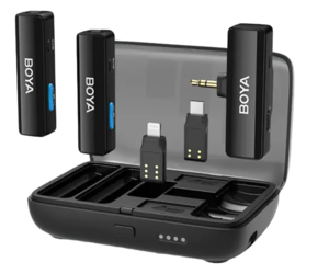מיקרופון לוידאו Boya All-in-one Wireless Mic.System
