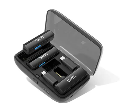 מיקרופון לוידאו Boya All-in-one Wireless Mic.System