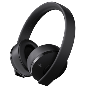  אוזניות גיימינג אלחוטיות Sony Gold לקונסולת 5\PS4 עם מיקרופון 