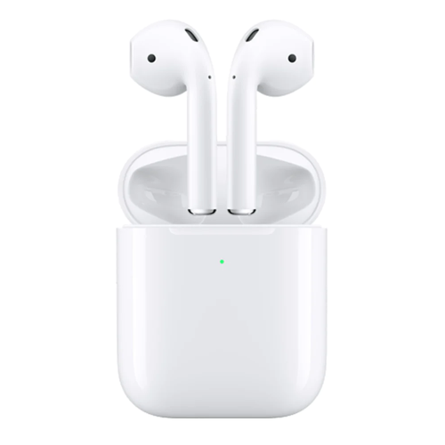  אוזניות אלחוטיות איירפודס אפל AirPods 2 with Charging Case 