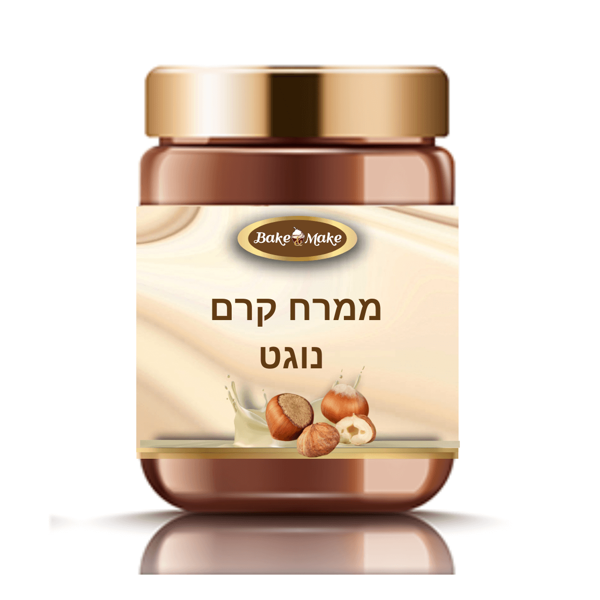 ממרח קרם נוגט 500 גרם