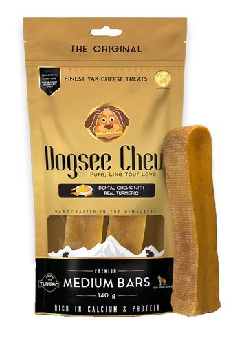 מארז עצמות חלב יאק לכלב בינוני Dogsee Chew Small Bars for Medium Breed
