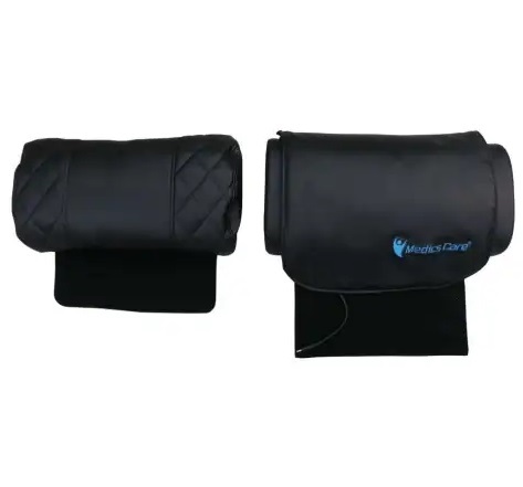 כורסת נדנדה עם עיסוי מפנק Medics Care Supreme MC-7087  צבע שחור