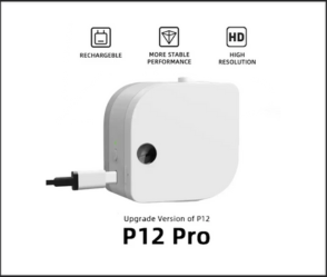 מדפסת מדבקות תרמית ניידת Aimo P12PRO - ללא סוללות 