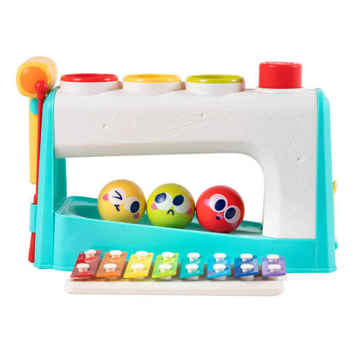 הך פטיש קסילופון צבעוני וכדורים - הולה