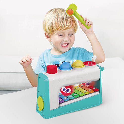 הך פטיש קסילופון צבעוני וכדורים - הולה