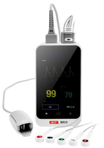 מכשיר א.ק.ג. משולב סטורציה דגם M850 - חברת BLT