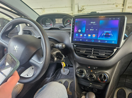 מערכת מולטימדיה לפיג'ו 2008 2017 genesis standart