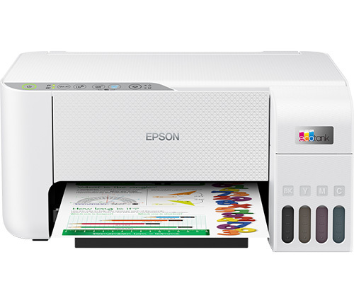 מדפסת הזרקת דיו משולבת Epson ECOTANK L3256 אפסון