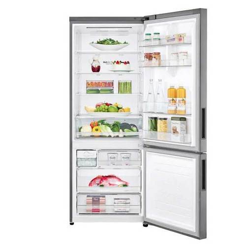 מקרר מקפיא תחתון 462 ליטר LG GR-B479BF נירו' אל ג'י יבואן רשמי שירות vip
