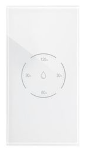 טיימר דוד 4 מקום תחת הטיח SMARTER TOUCH GLASS TCH4-BOILER-120-WH-T