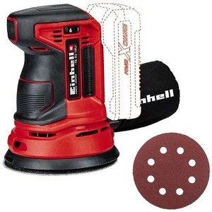 מלטשת עגולה "5 נטענת + 18V סללה ומטען EINHELL TE-RS 18 LI KIT 2.5AH