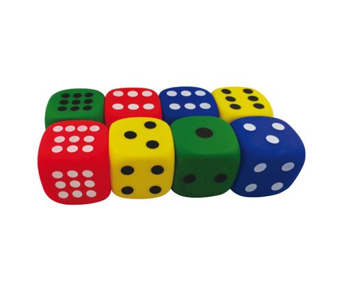 6 קוביות נקודות | ציוד לגני ילדים | הדר לטף
