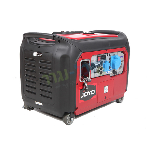 גנרטור בנזין אינוורטר מושתק 4.0KW טרולי עם מתנע חשמלי ו-2 שלטים להתנעה מרחוק