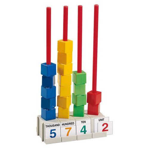 לימוד ערך ומספר אחדות עשרות מאות ואלפים | ציוד לגני ילדים | הדר לטף