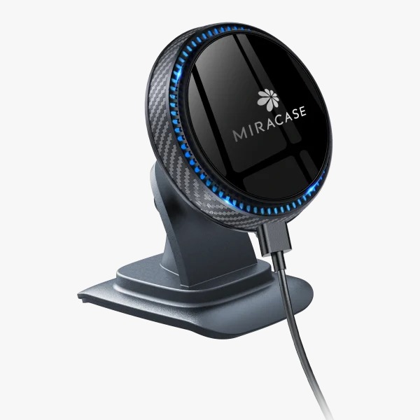 תושבת לדשבורד MIRACASE MAGSAFE MAGNETIC WIRELESS CHARGING MMDM57