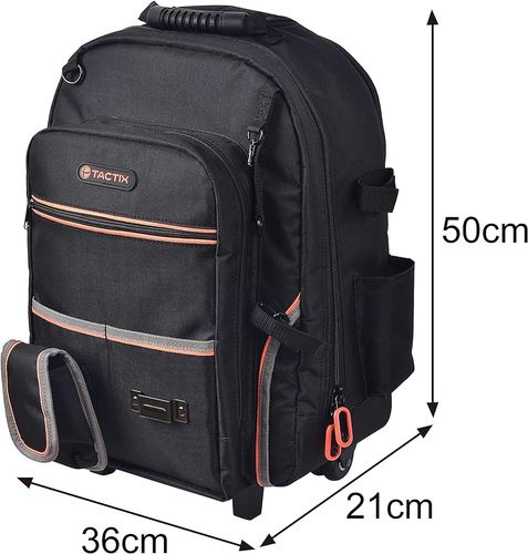 תיק כלי עבודה טרולי ידית נשלפת דגם 323157 Tactix