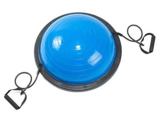 חצי כדור בוסו מקצועי עם זוג גומיות אימון BOSU NY-7676