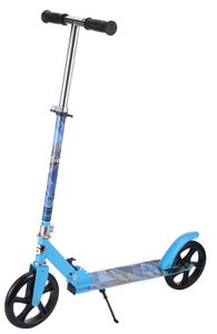 קורקינט אלומיניום עם גלגלים גדולים 20 ס"מ Classic Scooter - כחול