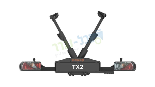 מנשא מתקן אופניים לוו גרירה - 2 זוגות אופניים חשמליים SPINDER TX2