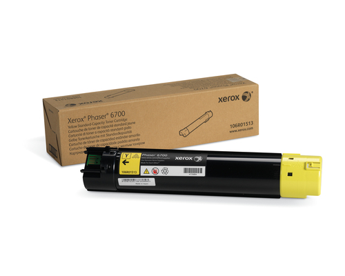  טונר 106R01513 Xerox זירוקס  צהוב מקורי  מדפסת 6700