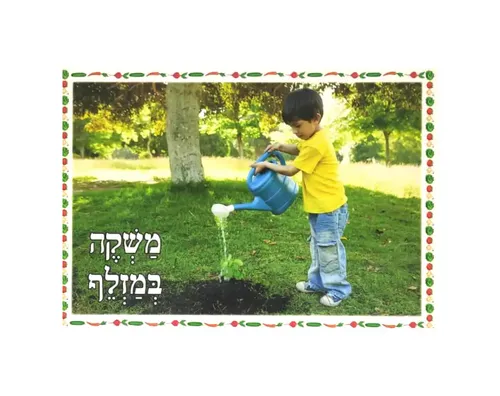ערכת תמונות בנושא גינה - משקה במזלף