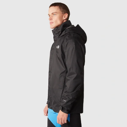 מעיל גברים 3 ב 1 EVOLVE II TRICLIMATE TNF בצבע שחור מבית The North Face