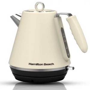 קומקום מעוצב Hamilton Beach 40307-IS-BI קרם המילטון ביץ