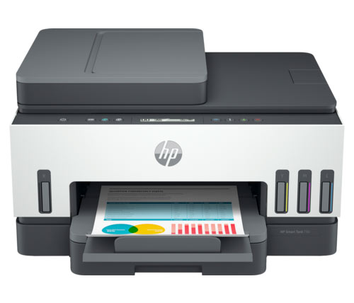מדפסת הזרקת דיו דגם HP Smart Tank 750 All-in-One