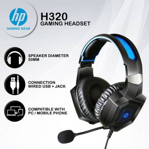 אוזניות גימיינג HP H320