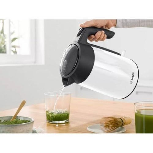קומקום חשמלי Bosch TWK7L461 נירוסטה \ לבן בוש