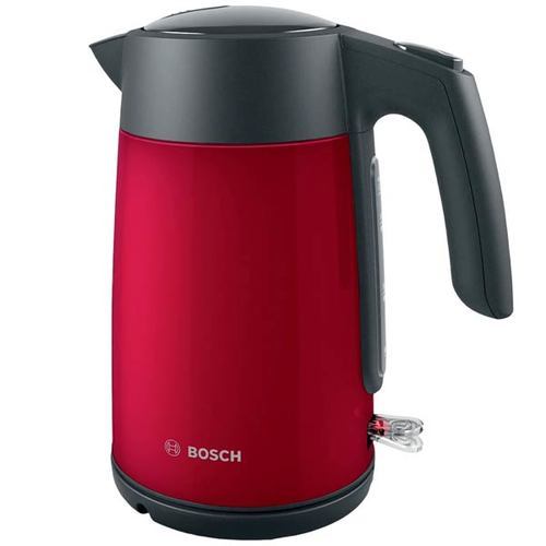 קומקום חשמלי Bosch TWK7L464 נירוסטה \ אדום בוש